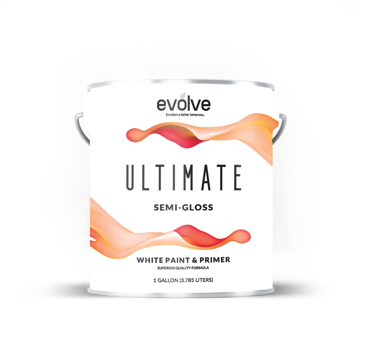 Evolve Gallon Ultimate Semi-Gloss White Paint & Primer - Additional View