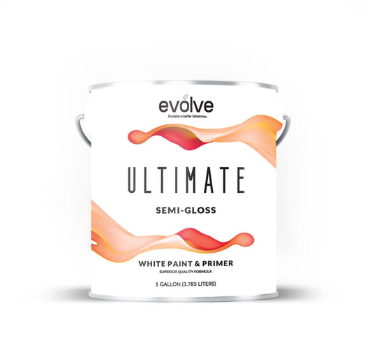 Evolve Gallon Ultimate Semi-Gloss White Paint & Primer - Additional View