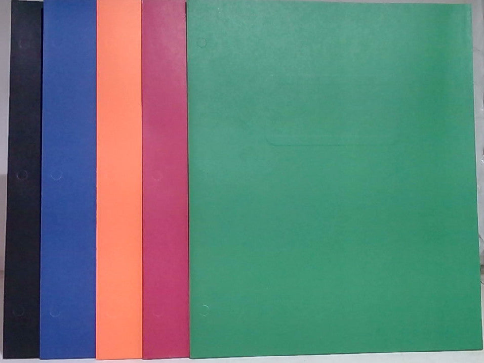 Chemise à deux pochettes, couleurs assorties ou 6 pour 0,99 $ - vendue à l'unité