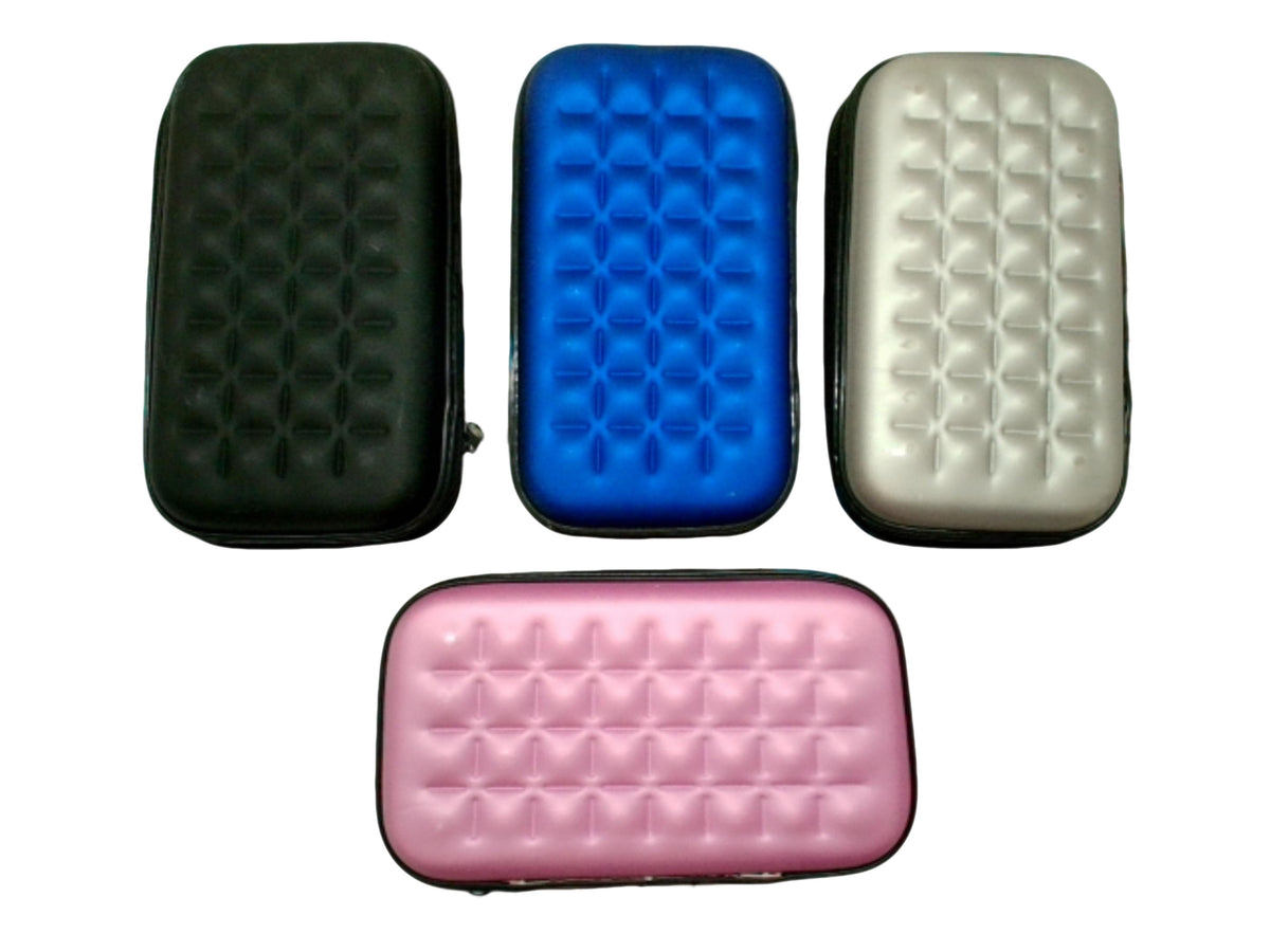 Large Pencil Case 8.5" x 5" x 2.5" Pen + Gear Assorted Colours