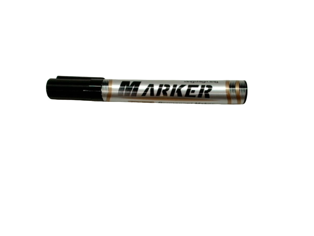 Marqueur permanent encre à l'huile noire (ou 12 pour 4,99 $)