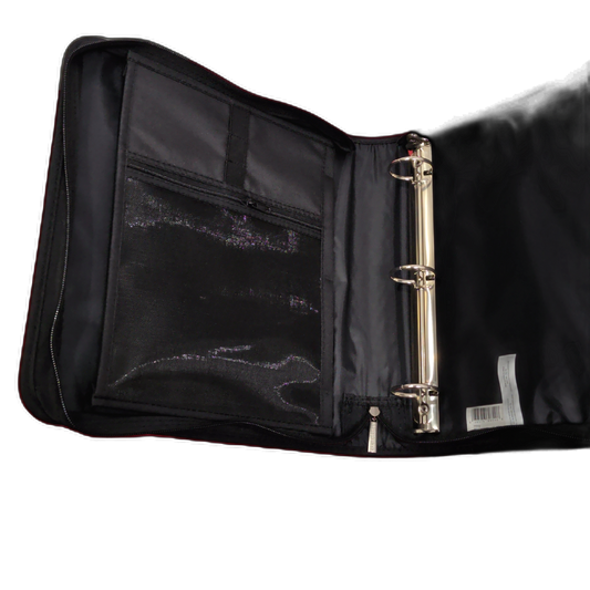 1.5" Zipper Binder Assorted Black & White Five Star - Additional View
