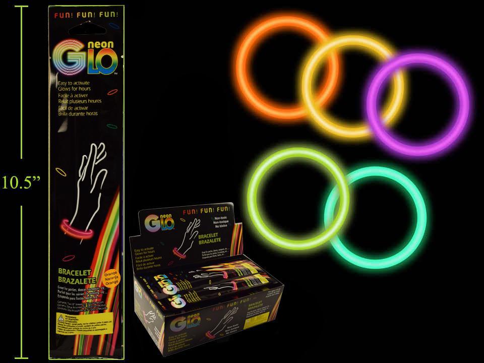 Neon Glo Bracelet 2pc 8"