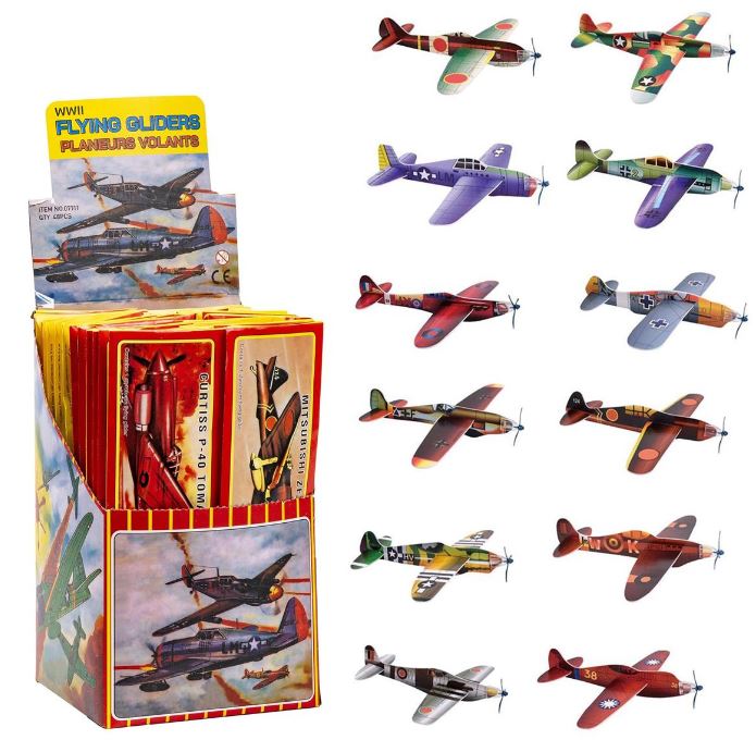 Flying Gliders WWII Styrofoam