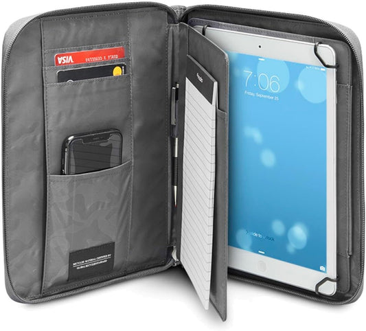 Fresh Tablet Portfolio Grey Fits All iPads Solo New York - Additional View