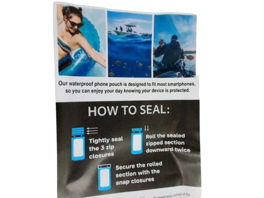 Waterproof Floating Pouch Touch Screen Compatible - Additional View