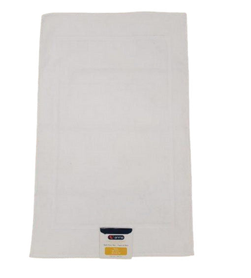 Tub Mat 100% Cotton / 800gsm 20"x31" – White
