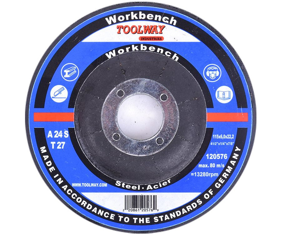 Meule 4 1/2" X 1/4 X 7/8 Métal