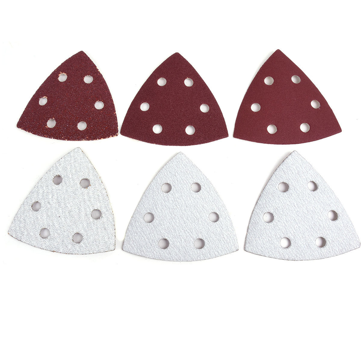 6 Papiers abrasifs pour ponceuse delta 3-5/8 po assortis