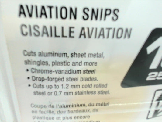Aviation Tin Snip Left Cut - Additional View