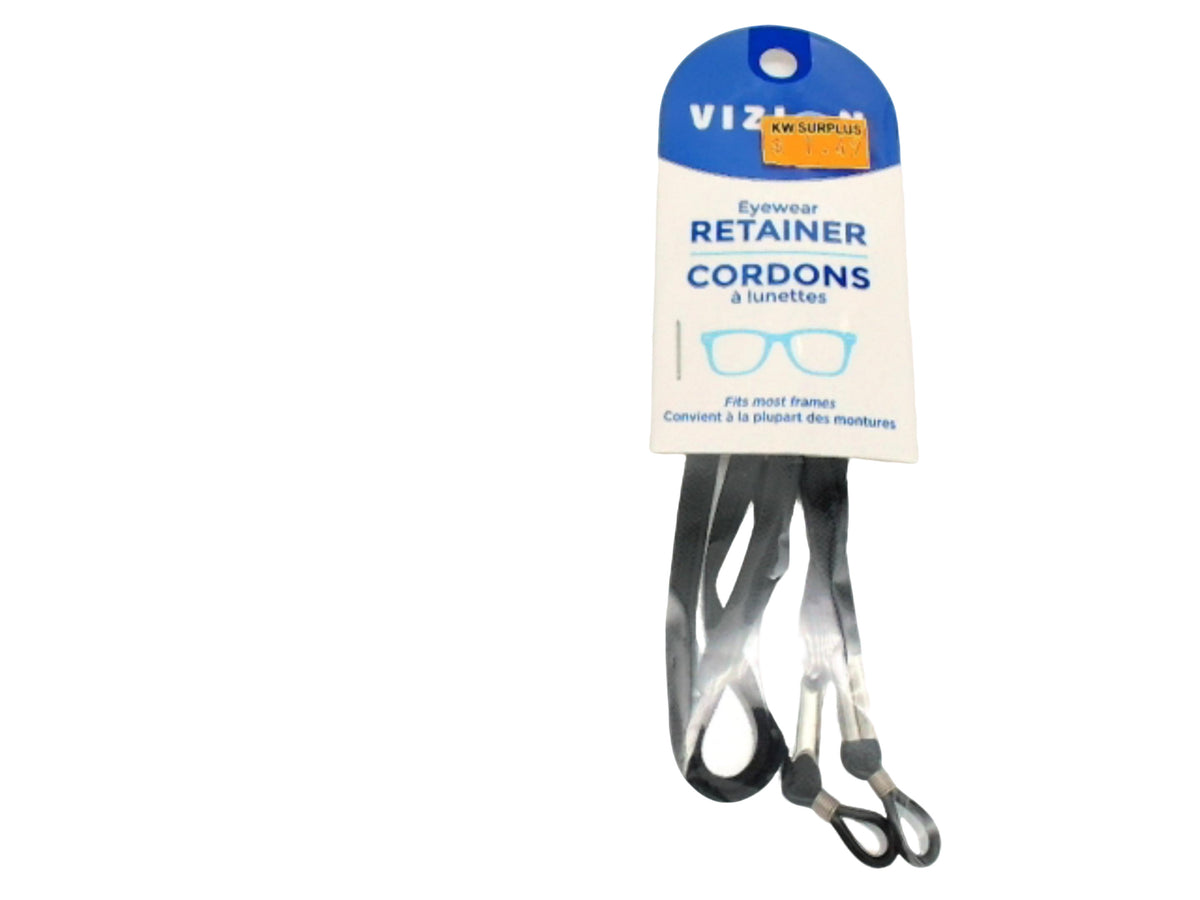 Elastic Retainer for eyewear Black