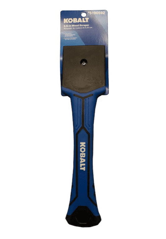 2.5" Wood Scraper For Removing Paint Or Varnish Soft Grip Handle Kobalt - Additional View