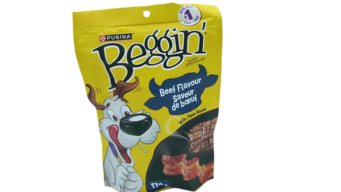 beggin' dog treats 170g Purina beef flavour