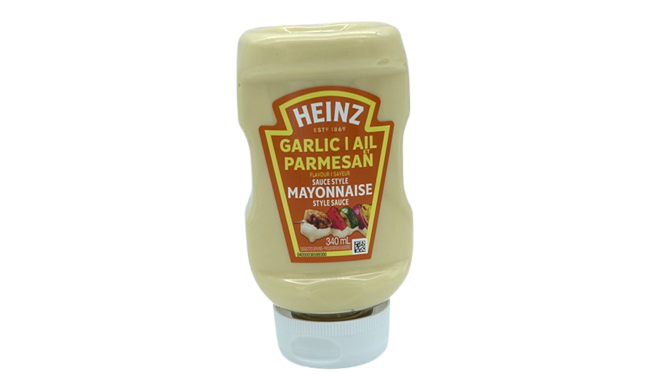Heinz Mayonnaise 340ML garlic parm
