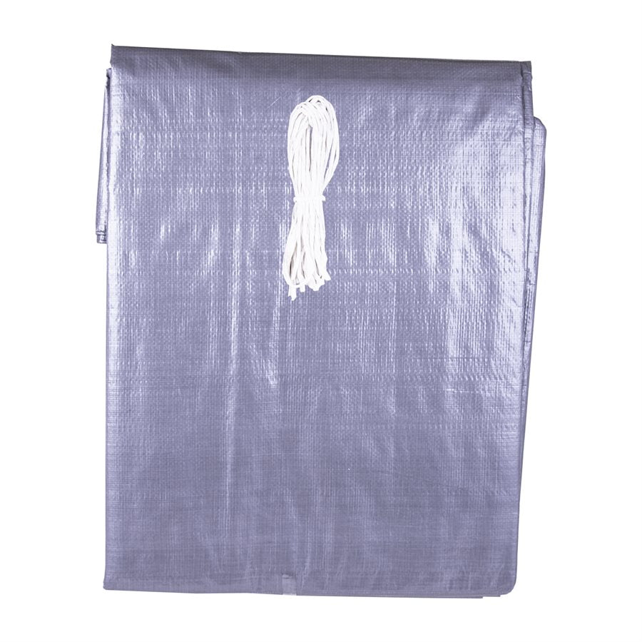 Tarp 12' x 16' foot S HD Silver 180GSM 12 Mill 16' x 16' weave