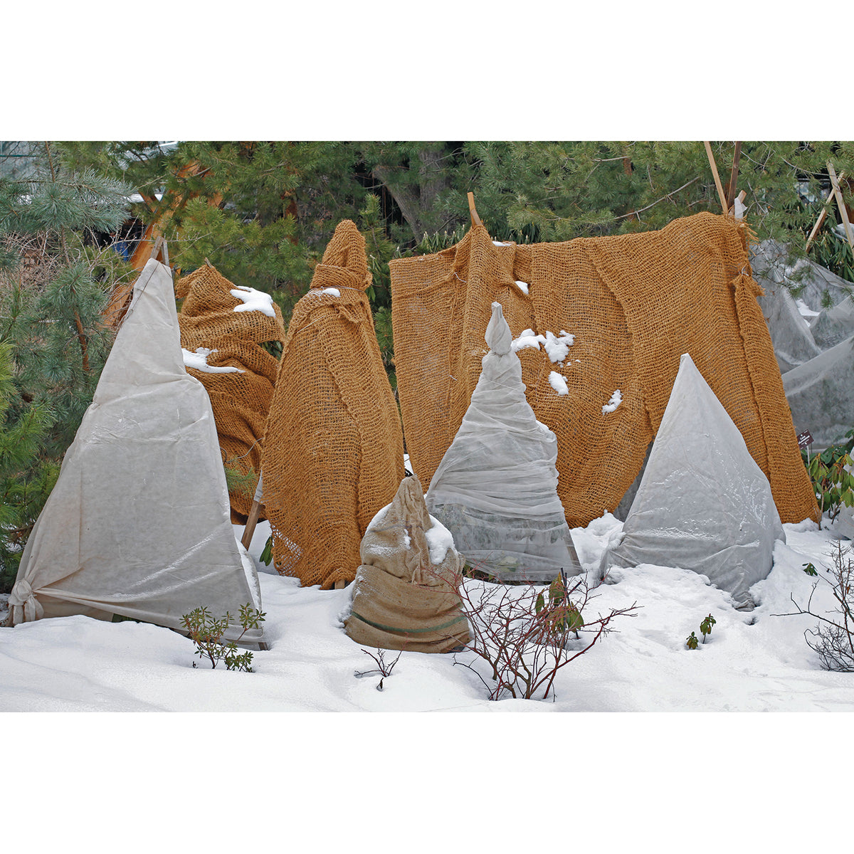 Natural Burlap All Season Wrap 40" x 10ft
