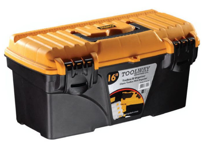 Boîte à outils avec couvercle 16 pouces