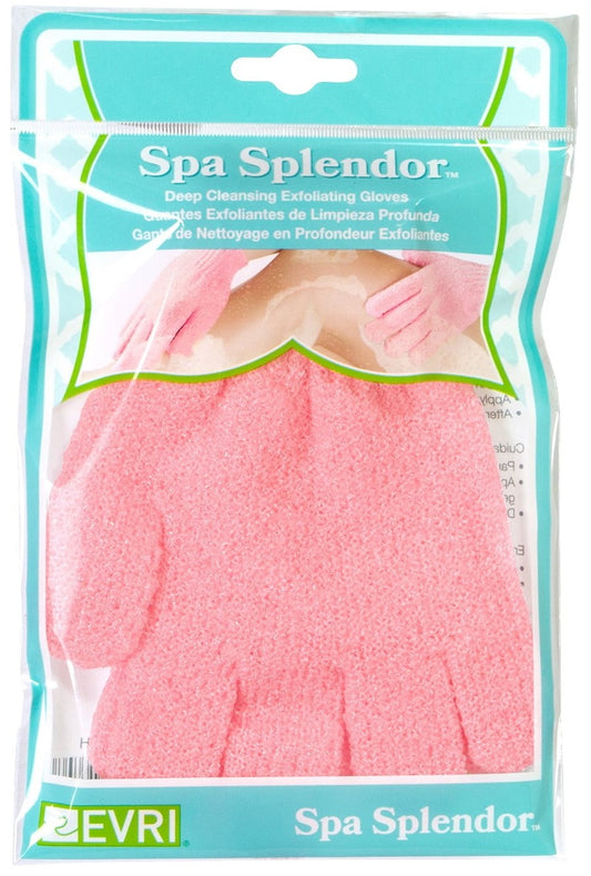Exfoliating Bath Gloves 2pk. Evribeauty - Additional View