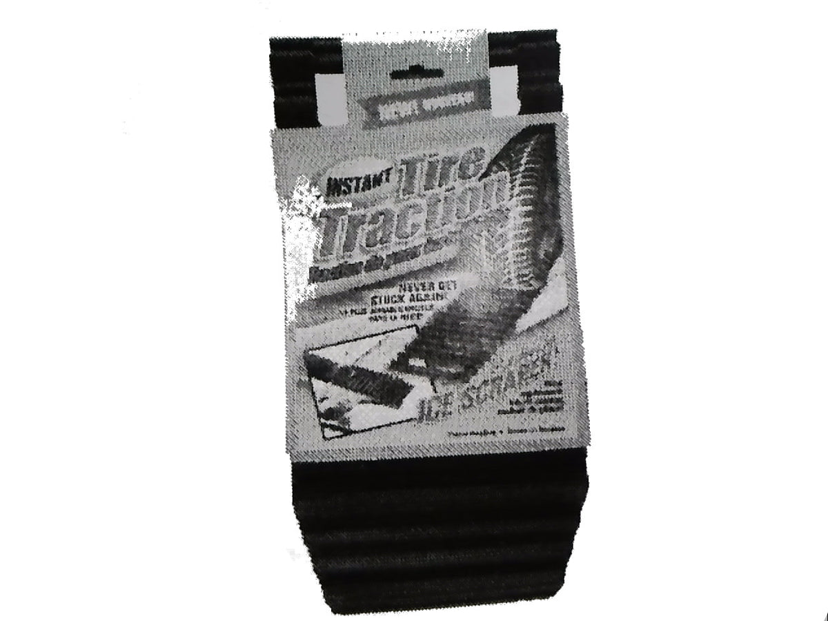 Tapis de traction pour pneus 13,5x6 pouces pouvant également servir de gratte-givre