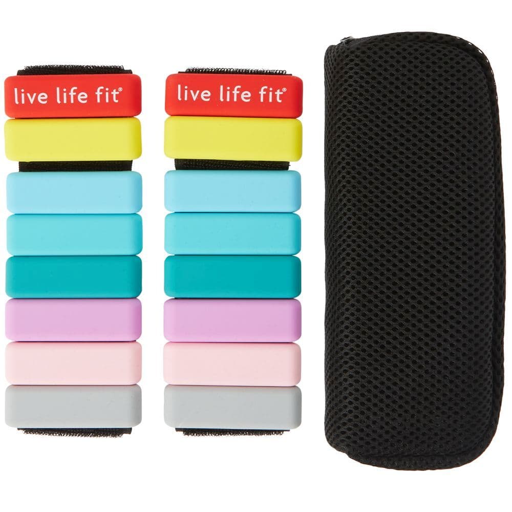 Ankle & Wrist Weights 2pk. 1lb. Each Fitlosophy - Additional View