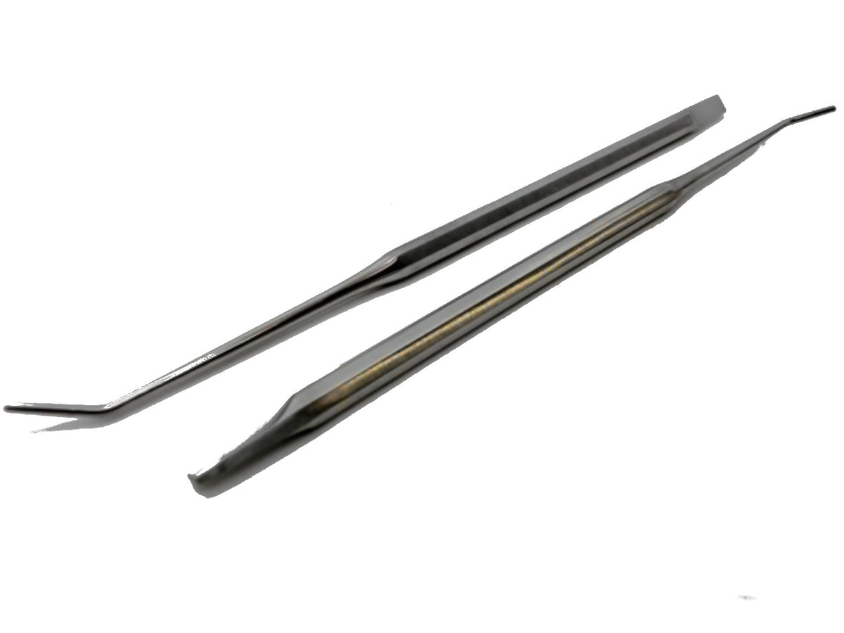 Huber probe - 2 ended tool ideal for dissecting or modelling clay or wax - semi blunt can sharpen.