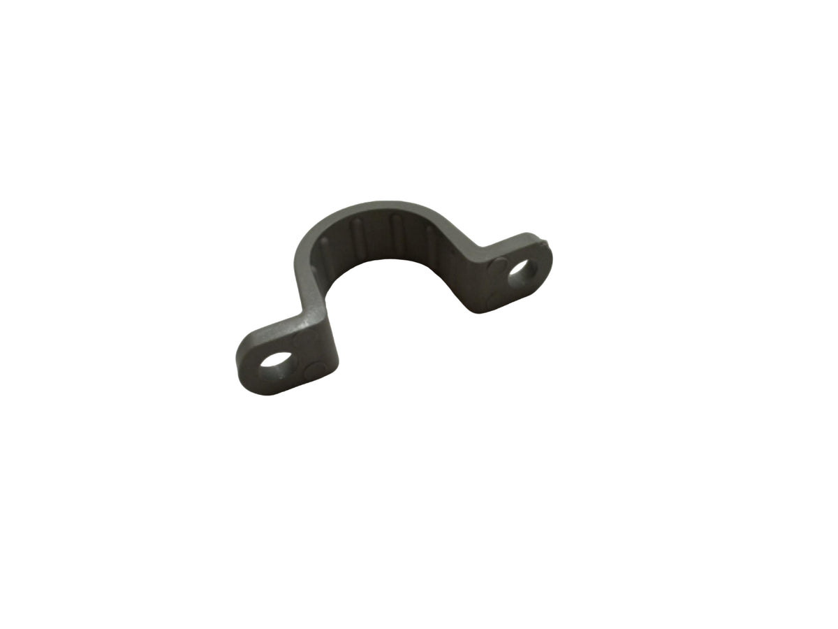 Collier de serrage en PVC à 2 trous 1/2"