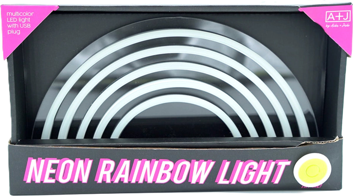 Neon Rainbow Light Multicolor LED w/USB Plug Aida + Jade - Additional View
