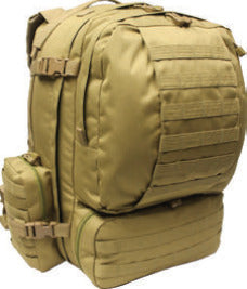 Assault Pack 65L Coyote Mil-Spex 22"x17"x14" Backpack