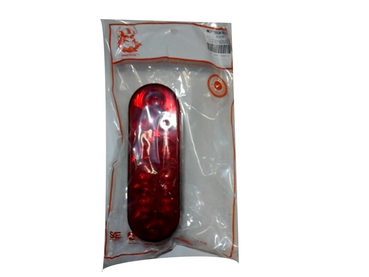 LED Stop/Tail/Turn Light Red 6.5" x 2.25"