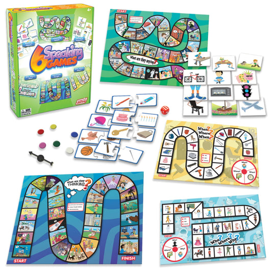 6 Speaking Games Junior Learning Ages 4+ - Additional View