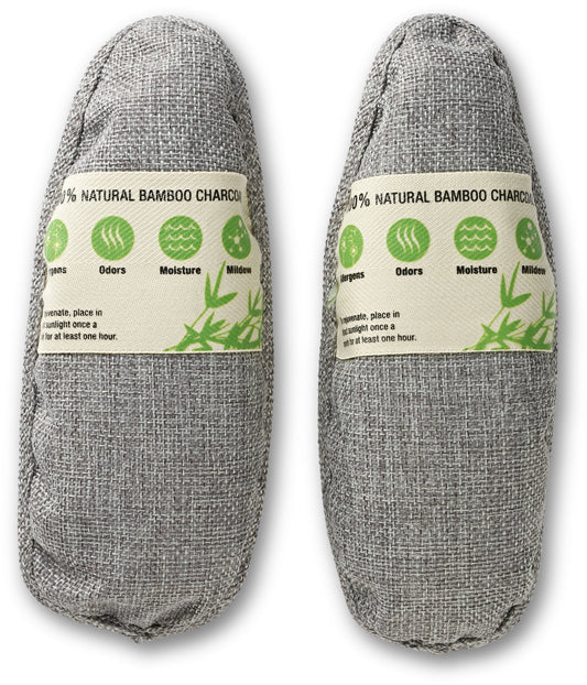 Shoe Deodorizers Bamboo Charcoal 2pk. Sof Shoe Care - Additional View