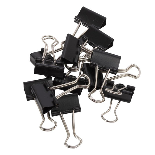 BINDER CLIP 12PC. 3/4" BLACK COL., B/C DESK TECH - Additional View
