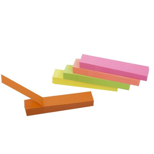 ADHESIVE MEMO 100 SHEET 5-PACK, 76x15mm DESK TECH - Additional View