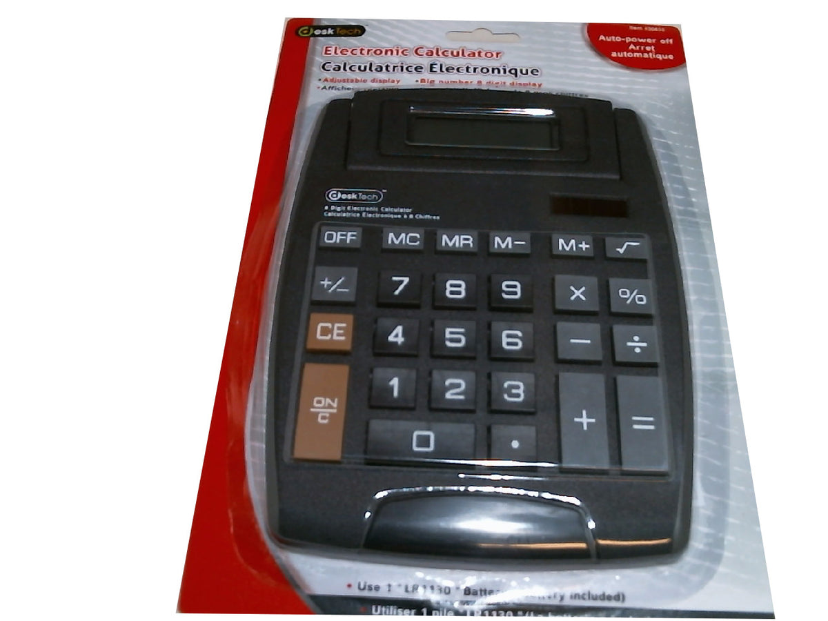 Calculatrice de bureau grand écran Technologie de bureau