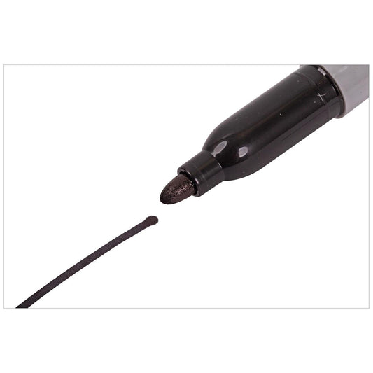 marker Permanent jumbo 2 pack black Office Works - Additional View