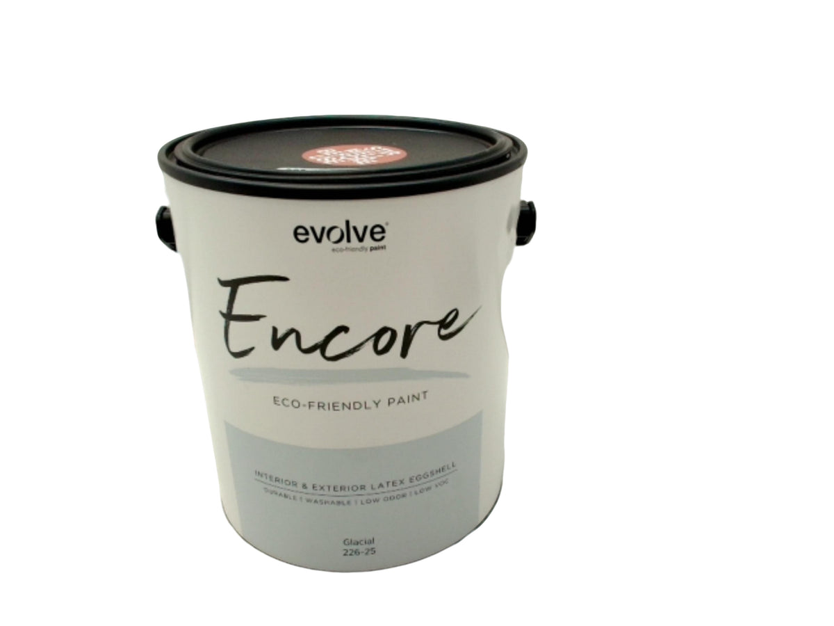 Evolve Encore Gallon Paint Glacial Latex Eggshell