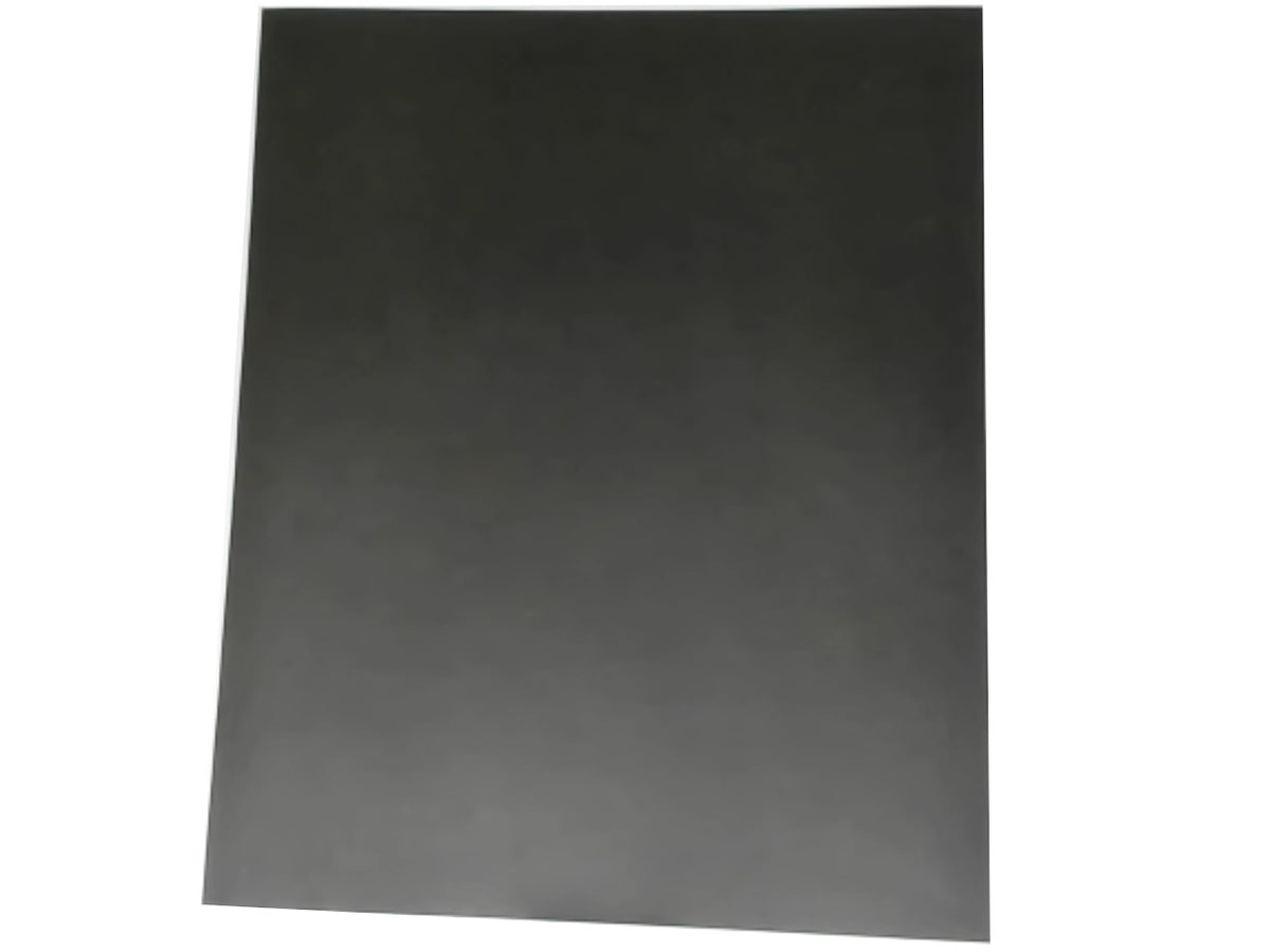 Feuille de papier de verre grain 1500, 23 x 28 cm, 15 % latex marron, carbure de silicium