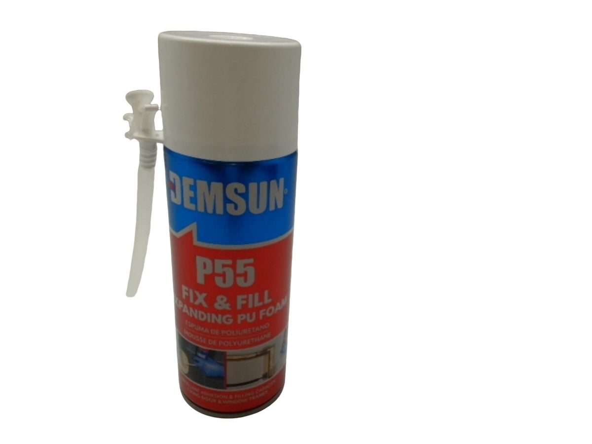 P55 Mousse expansive polyuréthane Fix & Fill 300ml Demsun