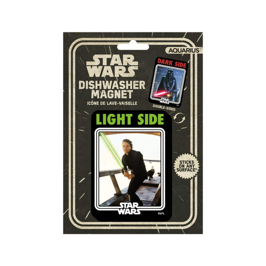 Dishwasher Magnet Star Wars Dark Side Light Side Aquarius - Additional View