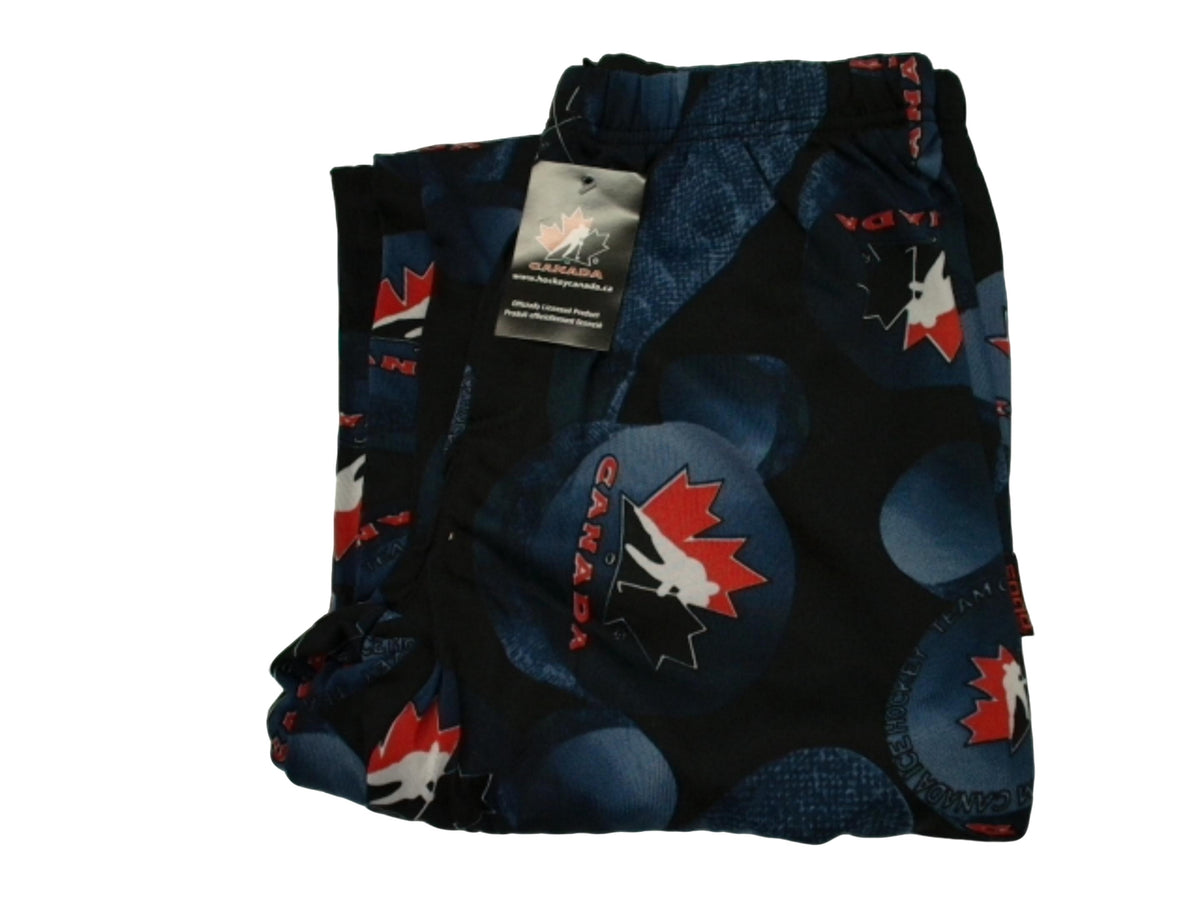 Pantalon de pyjama jeune taille moyenne Équipe Canada