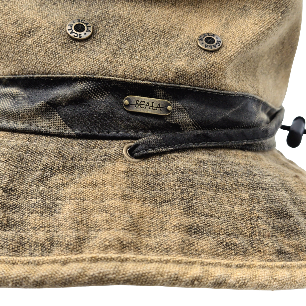 Scala Bend Boonie Hat Brown Assorted Sizes - Additional View