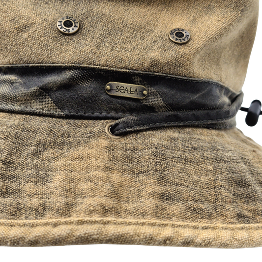 Scala Bend Boonie Hat Brown Assorted Sizes - Additional View