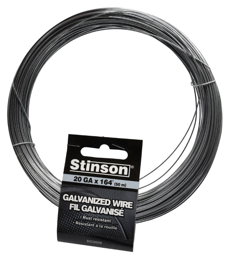 Tie Wire 19ga 164' Black Steel Stinson