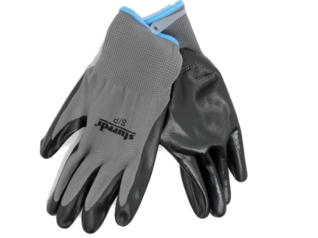 Work Gloves Nitrile Dipped Small Sturrdi Or Horizon (or 12/$14.99)