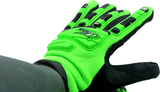 High Viz Impact Gloves XL Green Condor - Additional View