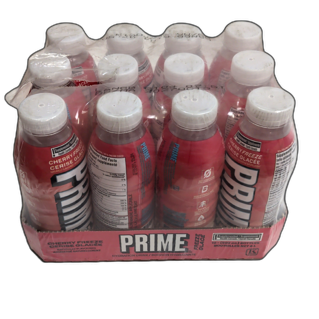 Prime Hydration Drink Cherry Freeze 12 x 500mL