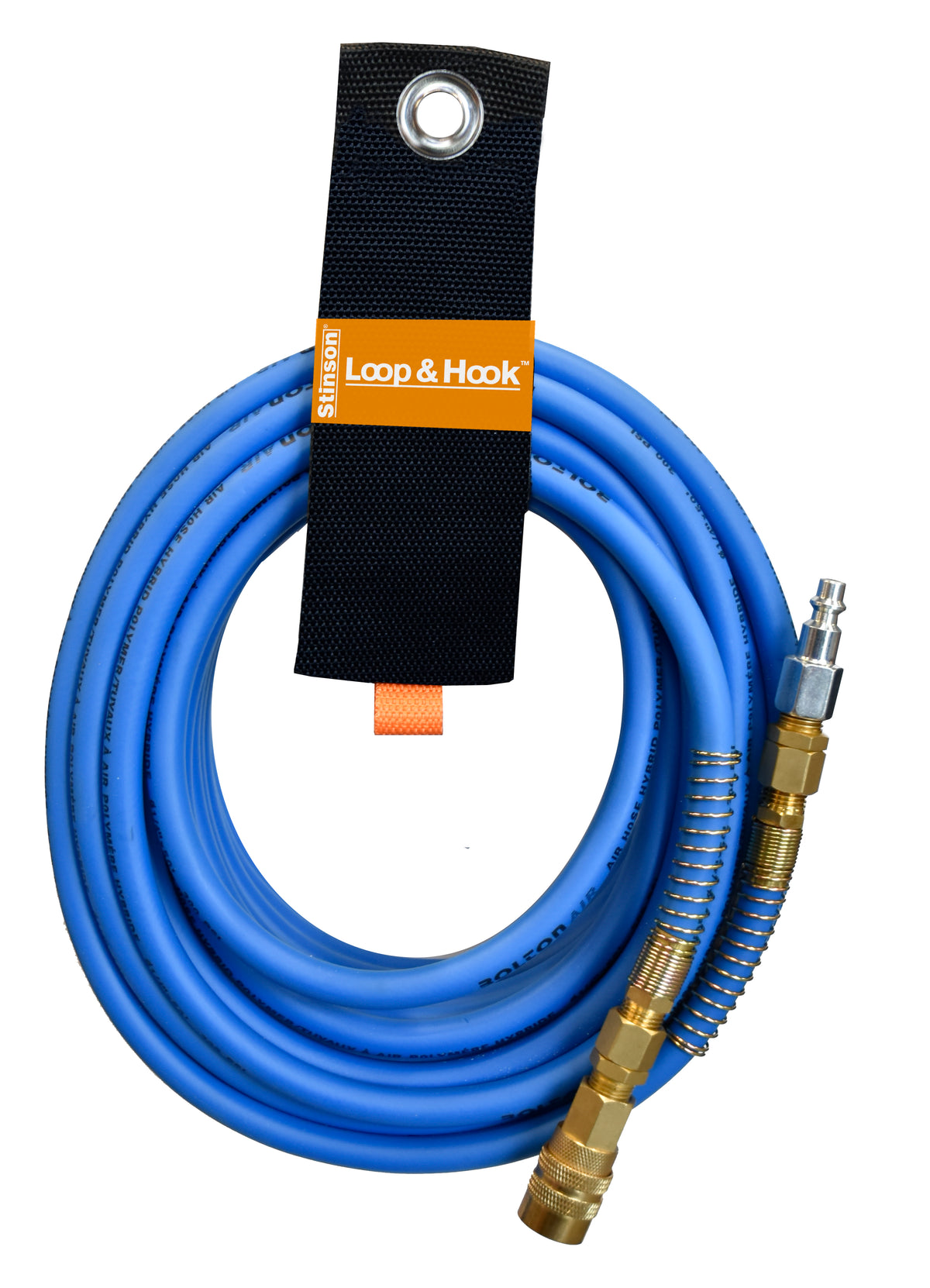 Stinson® Loop & Hook Heavy Duty Storage Strap - XL Black - Additional View