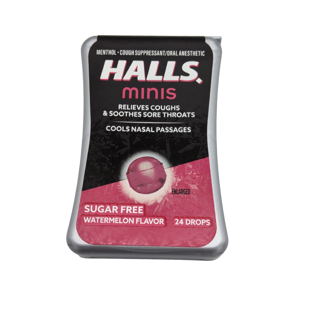Halls Minis Watermelon Flavour 24 Drops
