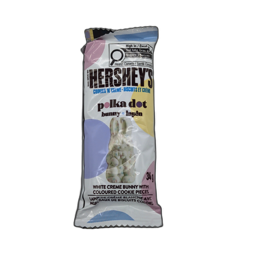 Hershey's Cookies 'n' Crème Lapin à Pois 34g.