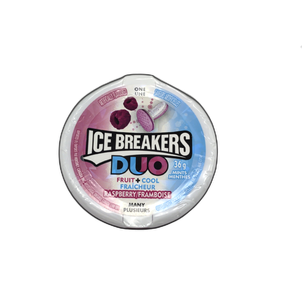 Ice Breakers Duo Fruit + Cool Raspberry 36g.